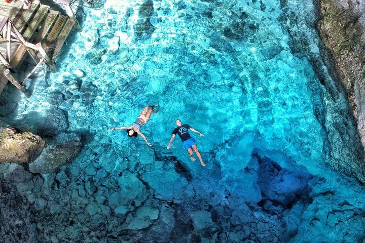 2023 Hoyo Azul Cenote Tour at Scape Park from Punta Cana