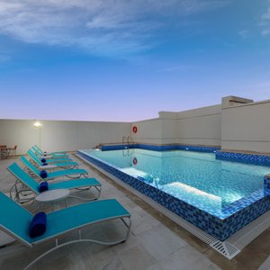 Rooftop pool