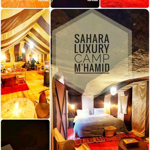 Sahara luxury camp M'hamid