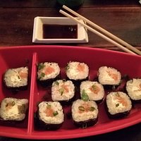Muy rico el sushi!