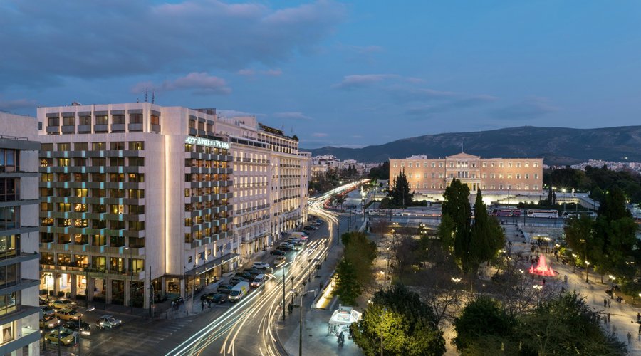 NJV Athens Plaza right on Syntagma square