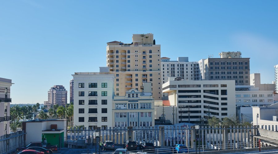 View from City View Rooms