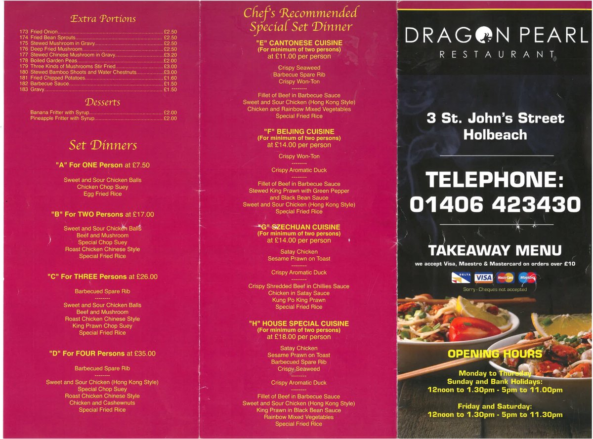 DRAGON PEARL RESTAURANT, Holbeach - Fotos, Número de Teléfono y ...