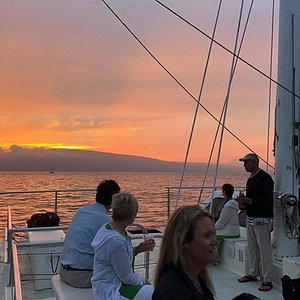 catamaran sunset sail oahu