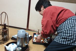 旅行者の写真