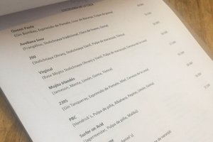 Menú