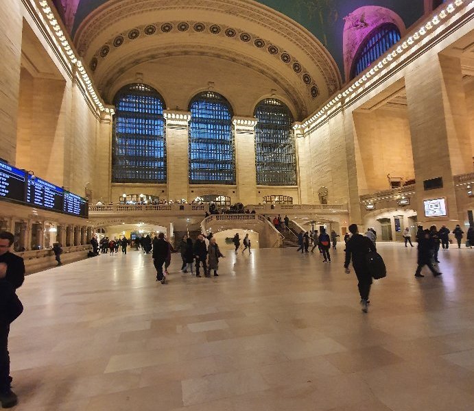 Bowling in Grand Central Terminal