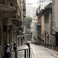 Rua Central in Macau