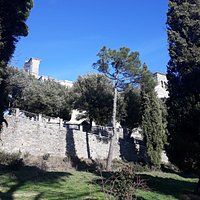 chiesa di santa margherita lungo la via Crucis