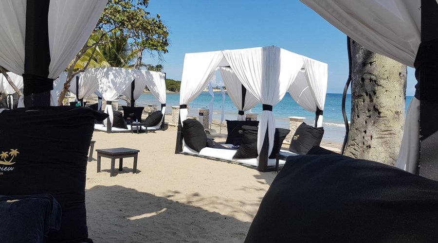 Unvergesslich für uns, der 02-02-2020 am Strand in Puerto Plata