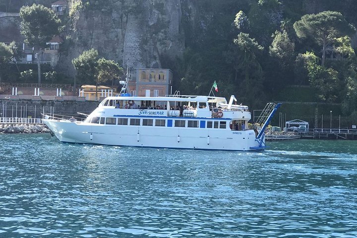 2024 Sorrento to Positano High Speed Ferry provided by Bookaway