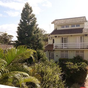 Visão dos quartos da Pousada