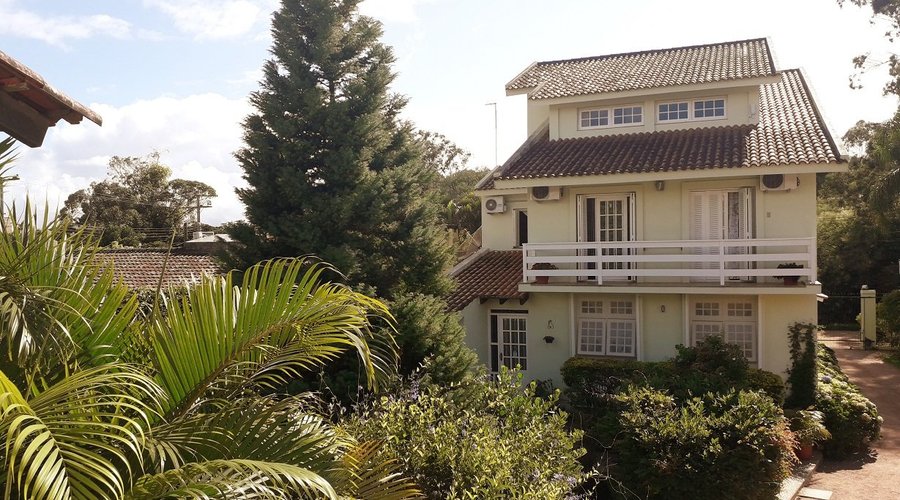 Visão dos quartos da Pousada