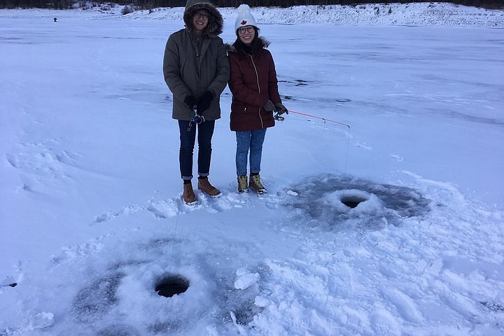Lake Ice Fishing 