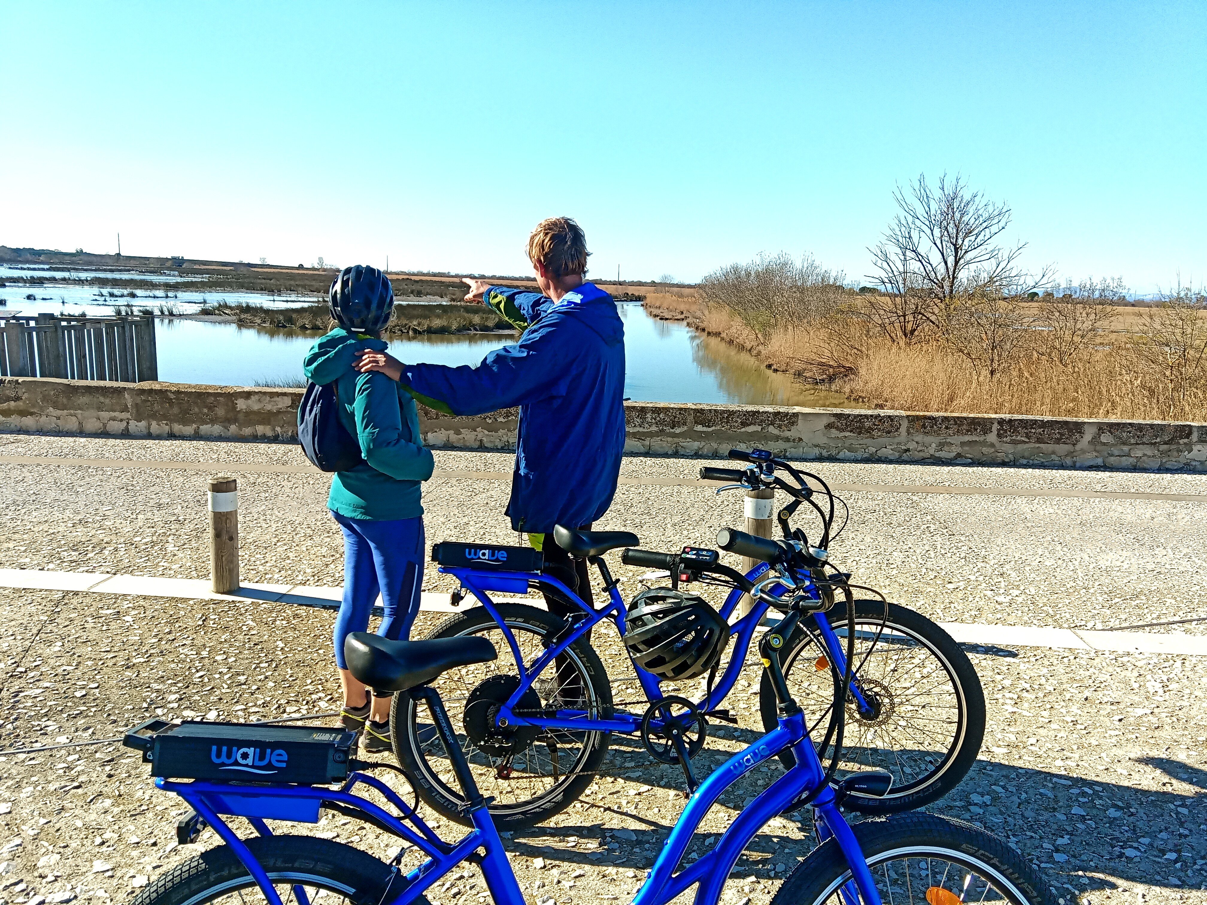 Balade velo aigues mortes sales