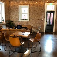 Anazing place. Great sitting space and excellent food and coffee. Espresso drinks are perfectly made. Service is friendly