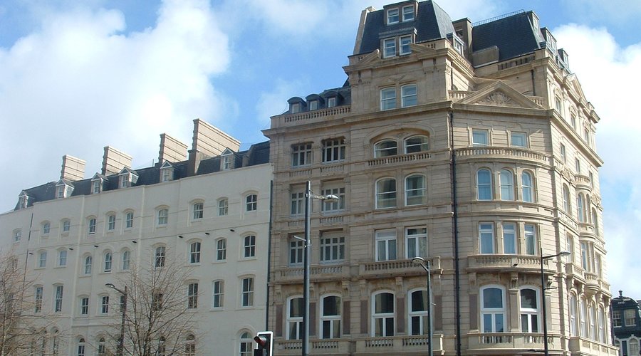 Hotel viewed from Wood Street