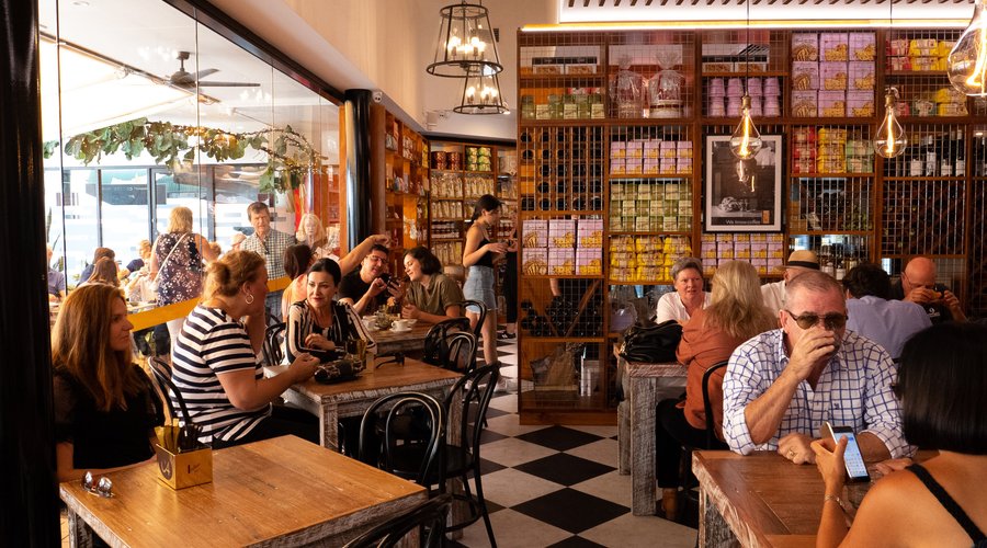 The cellar seating