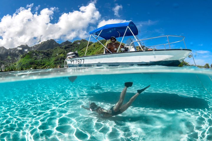 2024 Private Boat Tour Of Moorea Lagoon