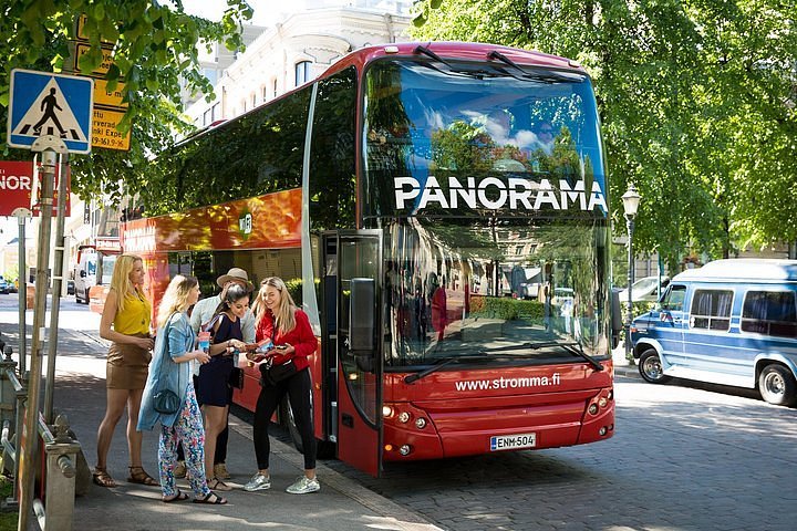 panorama sightseeing bus tour helsinki