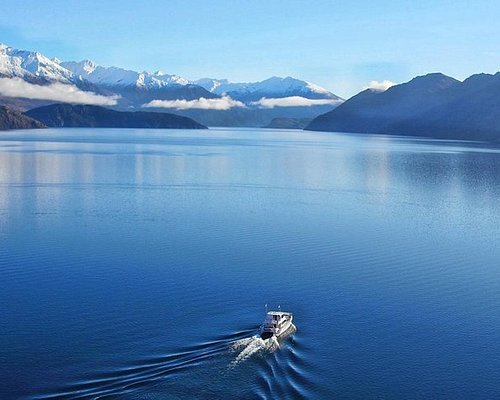 lake wanaka 1 hour cruise including wine and cheese board