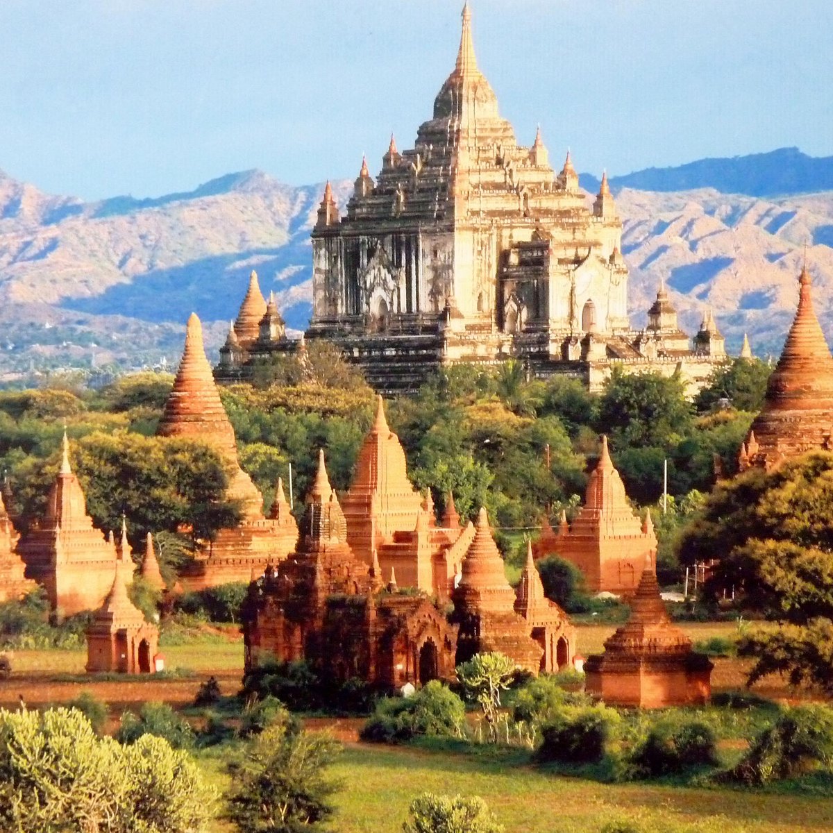 храмы в бирма