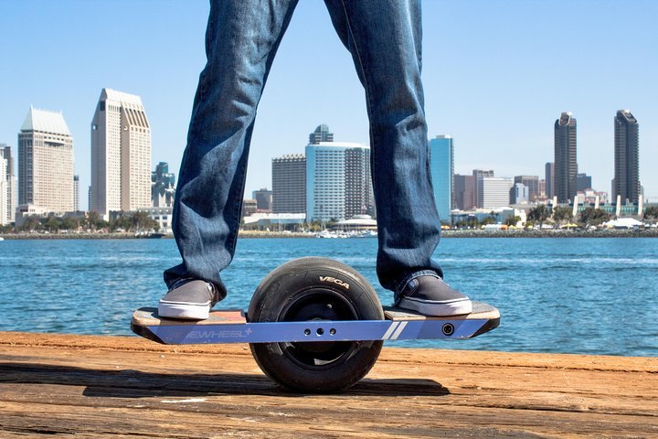 Single wheel clearance segway