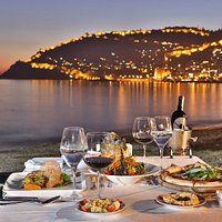 Soul of Kitchen located Anjeliq Beach, We have wonderful view of Alanya Castle and Red Tower.