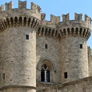 The Palace of the Grand Master ( Byzantine Museum ) in Rhodes Island -  Villa Small Paradise