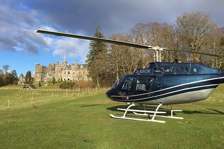 helicopter tour edinburgh for 2