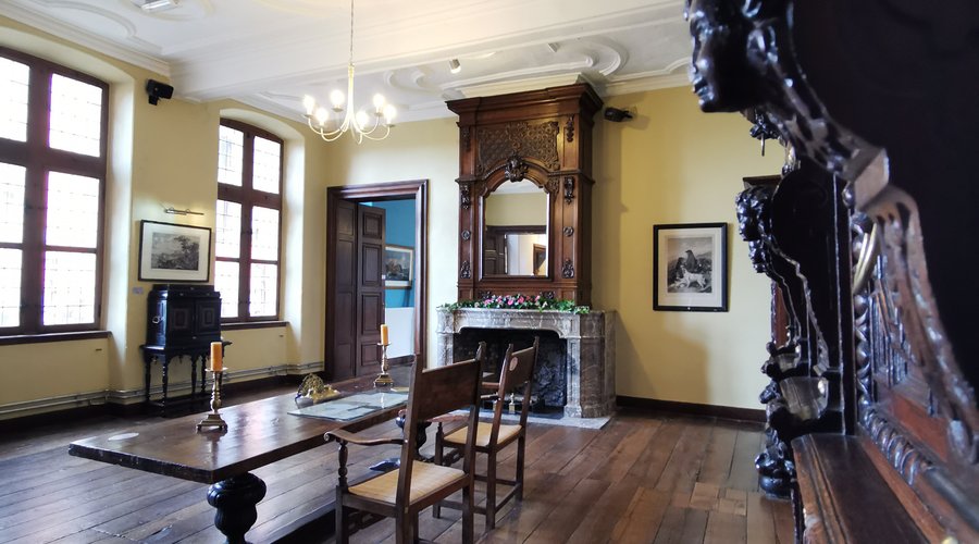Le bureau d'écriture du château de Lavaux-Sainte-anne Belgique
