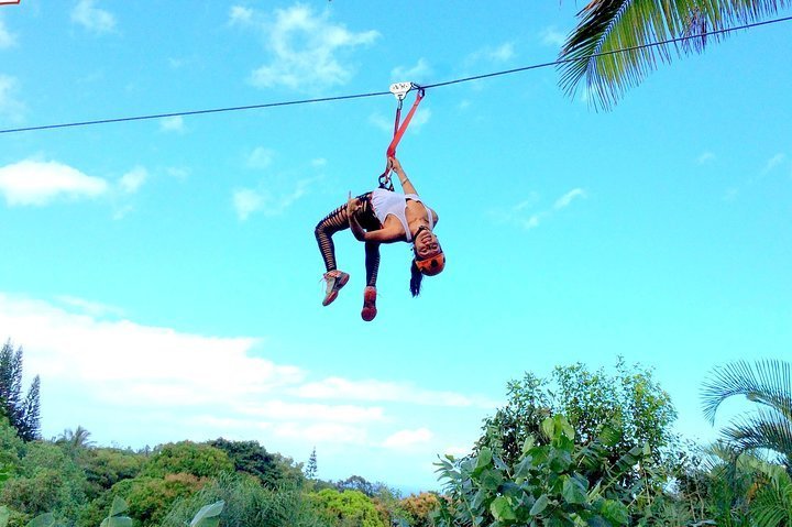 4 Line Jungle Zipline Tour On Maui Provided By Jungle Zipline Maui Hi