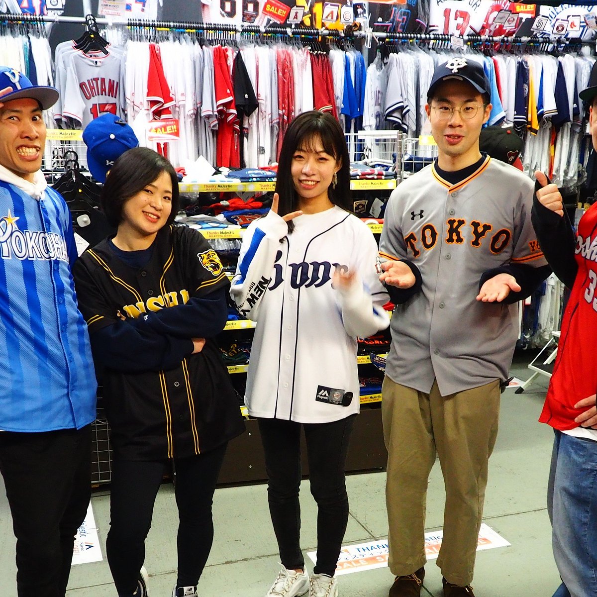 Hi! Cubs fan here. I happen to drop by a store named Selection Shinjuku in  Tokyo. They sell American sports goods but mostly MLB. They have a space  all dedicated to Shohei.
