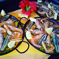 Paella de marisco