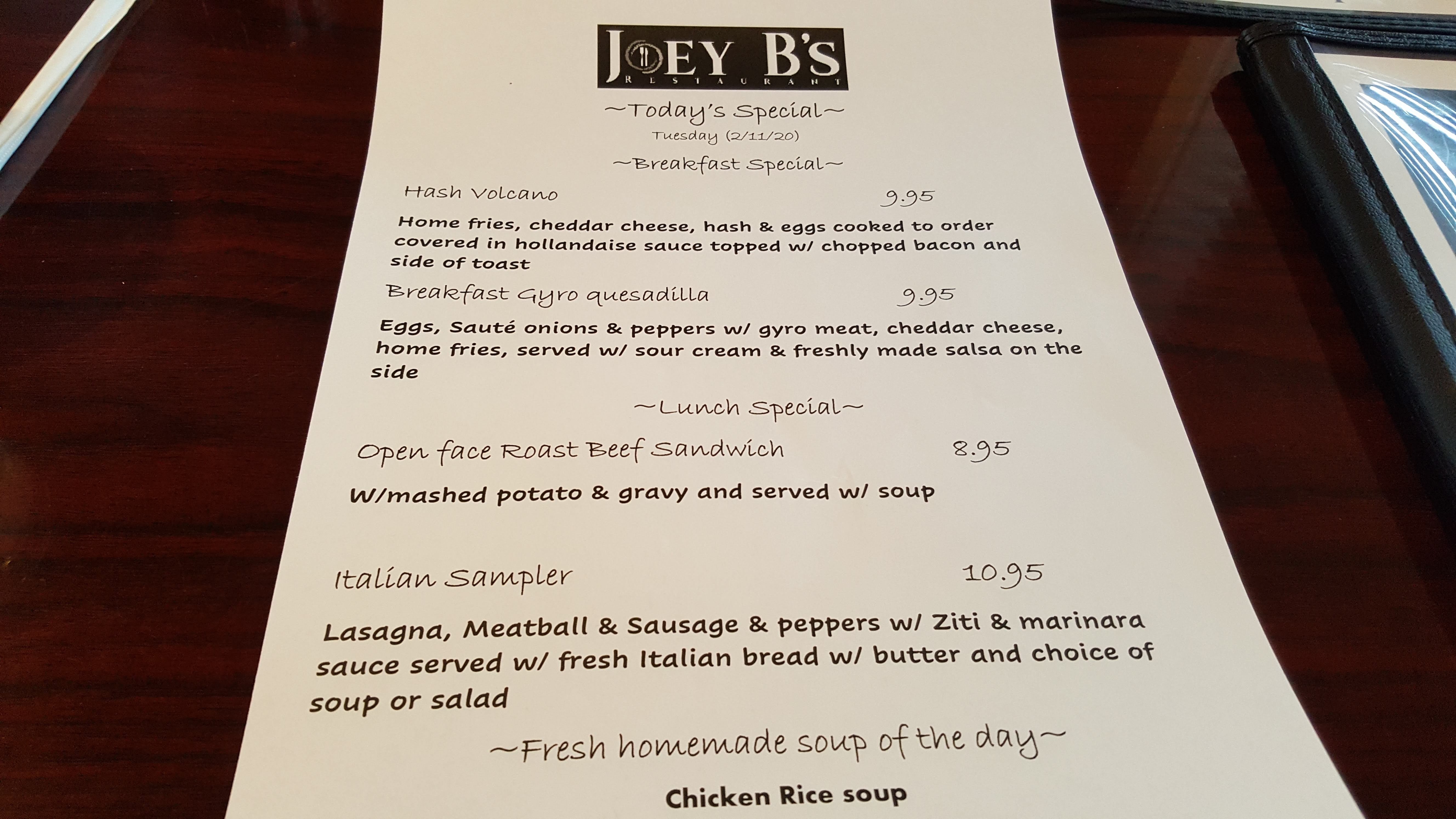 JOEY B'S RESTAURANT, Berlin - Restaurant Reviews, Photos & Phone Number ...