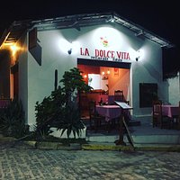 Fachada do restaurante La Dolce Vita