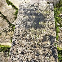 12. Etchingham War memorial; the tablet containing the names of the five men who died in the Second World War