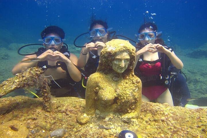 2023 Side: Scuba Diving in Underwater Museum Experience with Certified ...