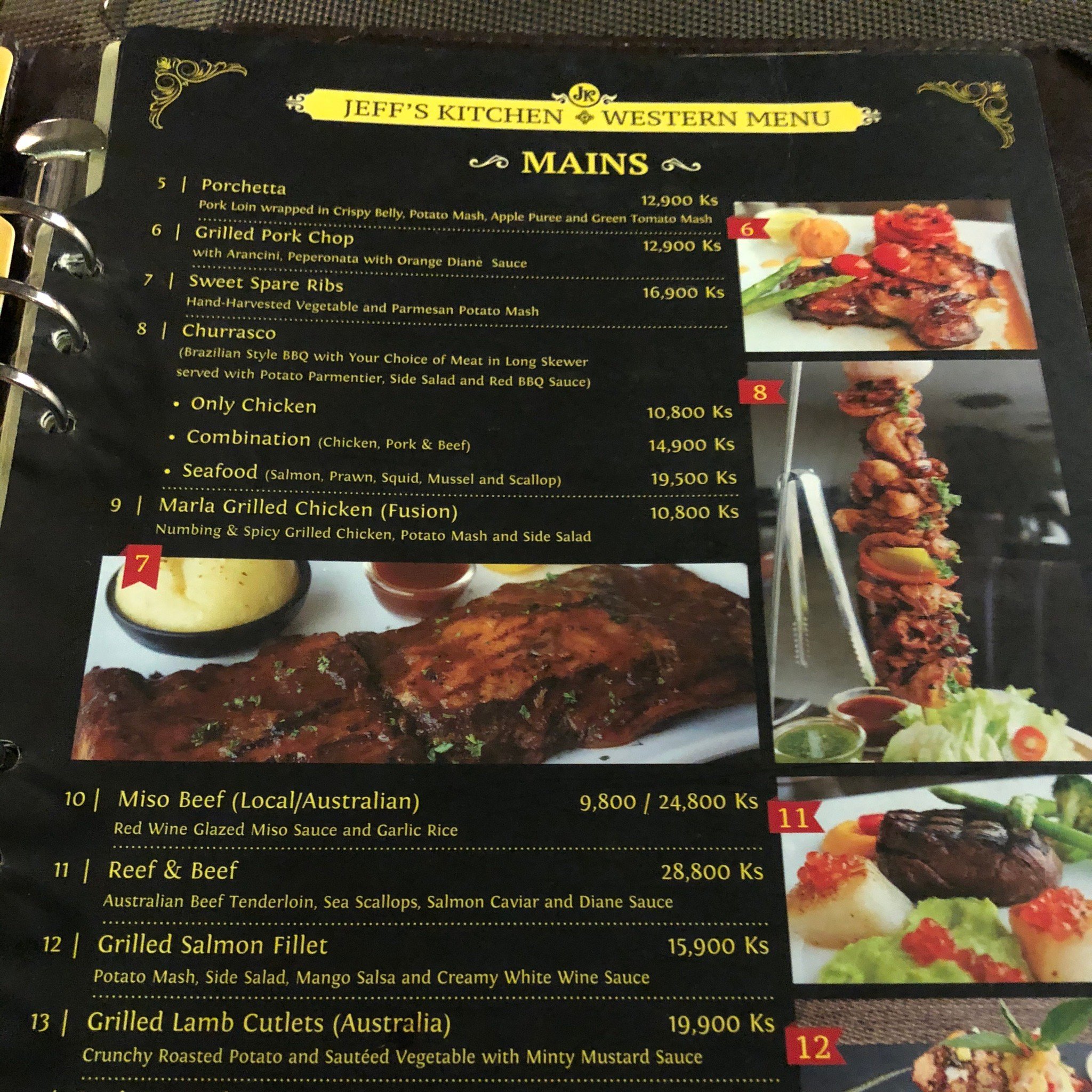 JEFFS KITCHEN, Yangon (Rangoon) - Restaurant Reviews, Photos & Phone Number - Tripadvisor