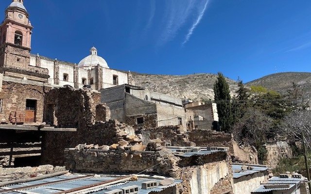 Terraza de la Pensión de San Pancho
