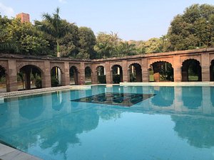 WelcomHeritage Bal Samand Lake Palace in Jodhpur, image may contain: Villa, Resort, Hotel, Pool