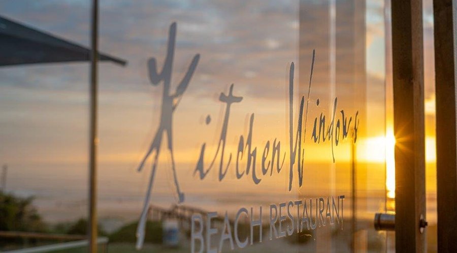Sunset kitchen windows