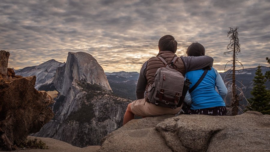 There is something magical about watching the sunrise here. Definitely worth waking up early to see how the sky changes right before it comes up from behind the mountains.