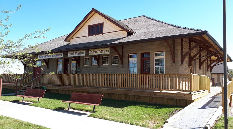 Claresholm & District Museum and Visitor Information Centre 1912 CPR Station Building
