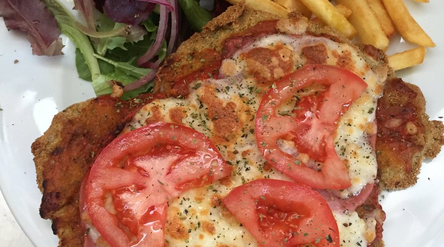 Milanesa napolitana 