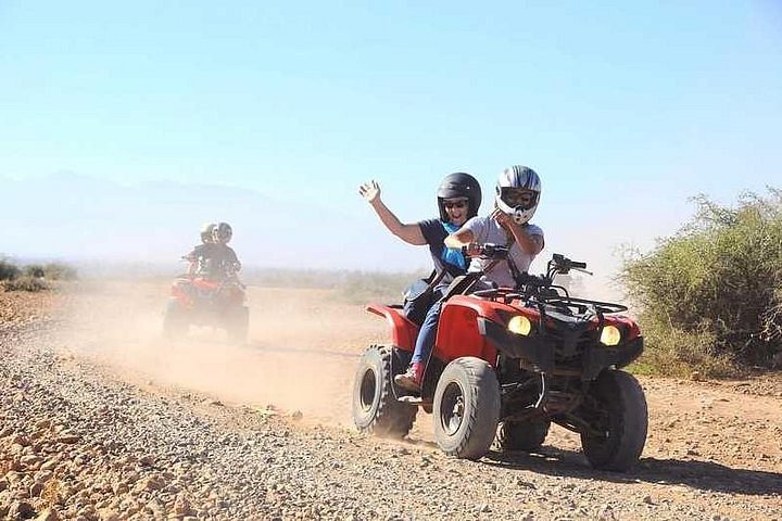 ATV Quad biking in Marrakech desert palmgrove | Morocco