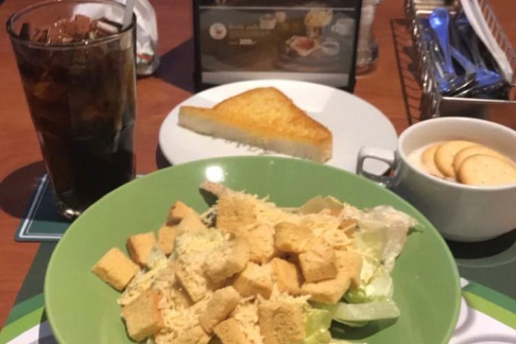 A salad bar only