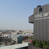 Терраса ресторана ВИНО&ВОДА на крыше