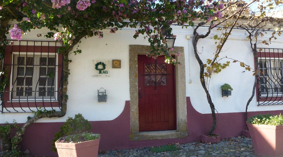 This is the main door of the old farmhouse.