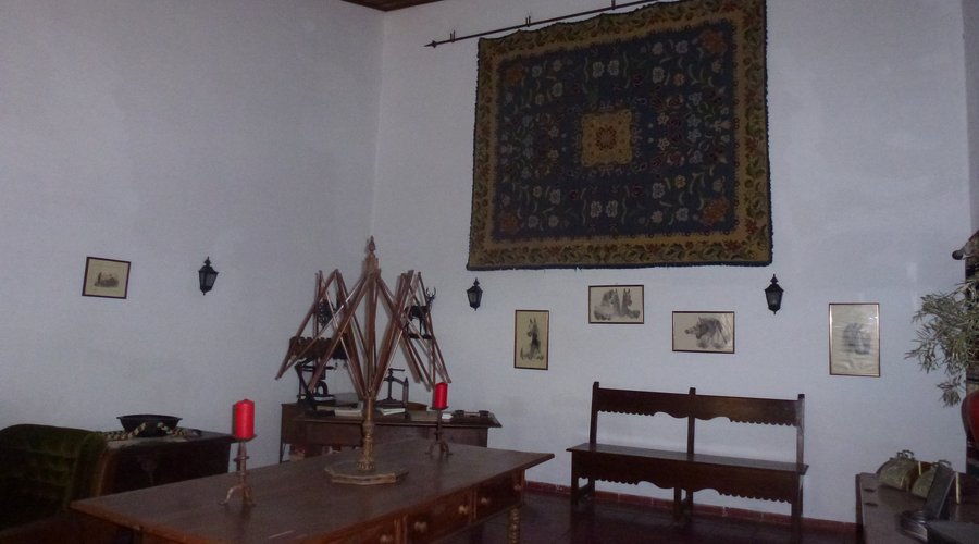 This is the lobby, where you can write a letter, read a book or just enjoy the quietness.